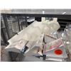 Image 4 : Contents of Cart: Multiple Clear Acrylic Displays, Shelf Displays, etc Misc Sizes (cart not included