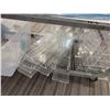 Image 7 : Contents of Cart: Multiple Clear Acrylic Displays, Shelf Displays, etc Misc Sizes (cart not included