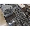 Image 7 : Multiple Bins Metal Hardware, Hooks, Bowls, etc Misc Sizes