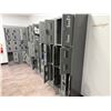 Image 13 : Penco Vangaurd Storage Locker Wall w/ 45 Compartments 15" x 10" x 23"H each & Digital Locks (content