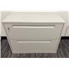 Image 1 : Steelcase 2LF18362F Lateral 2-Drawer Locking Filing Cabinet 36" x 18" x 28"H (has key)