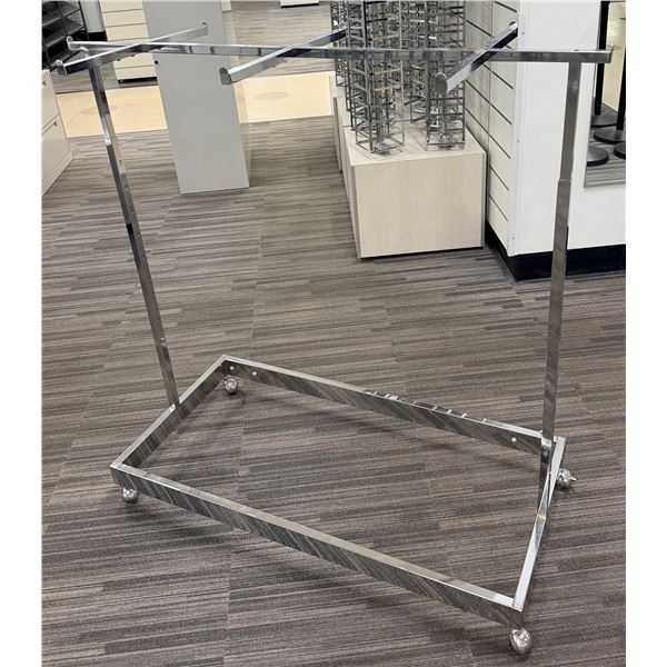 Chrome Trend Trunk Display Rack 50" x 24" x 45"H