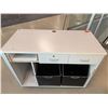 Image 7 : Qty 2 Wooden Rolling Cabinets w/ 3 Drawers & Storage 48" x 24"