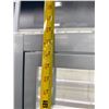 Image 10 : Display Cabinet w/ Interior Shelves & Clear Glass Locking Doors 48" x 21" x 78"H