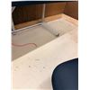 Image 2 : Rectangular Table on Metal Legs 60" x 30" x 30"H (contents not included)