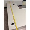 Image 7 : White L-Shaped Desk w/ 4-Drawers 66" x 78" x 24"W