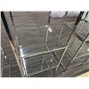 Image 3 : Medium Metal & Glass Tower Display 20" x 20" x 51"H