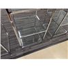 Image 4 : Medium Metal & Glass Tower Display 20" x 20" x 51"H
