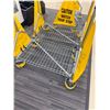 Image 5 : Multiple Apparel Transport Carts w/ Safety Warning Caution Watch Your Step 42"L