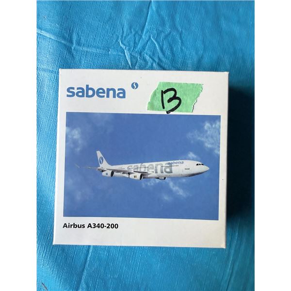 SABENA AIRBUS A340-200 DIECAST MODEL AIRPLANE