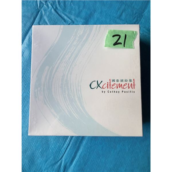 CATHAY PACIFIC CXCITEMENT DIECAST MODEL AIRPLANE
