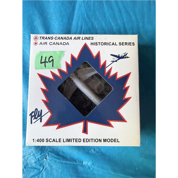 AIR CANADA HISTORICAL SERIES 1:400 DIECAST MODEL AIRPLANE