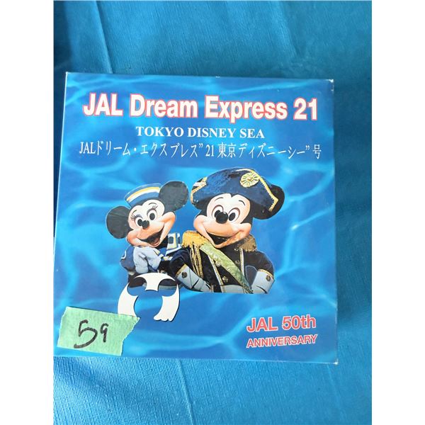 JAL DREAM EXPRESS 21 TOKYO DISNEA SEA DIECAST MODEL AIRPLANE