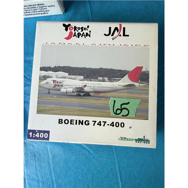 JAL BOEING 747-400 1:400 DIECAST MODEL AIRPLANE