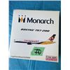 Image 1 : MONARCH BOEING 757-200 1:400 DIECAST MODEL AIRPLANE