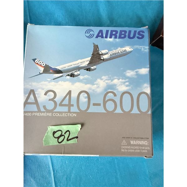 AIRBUS A340-600 1:400 DIECAST MODEL AIRPLANE