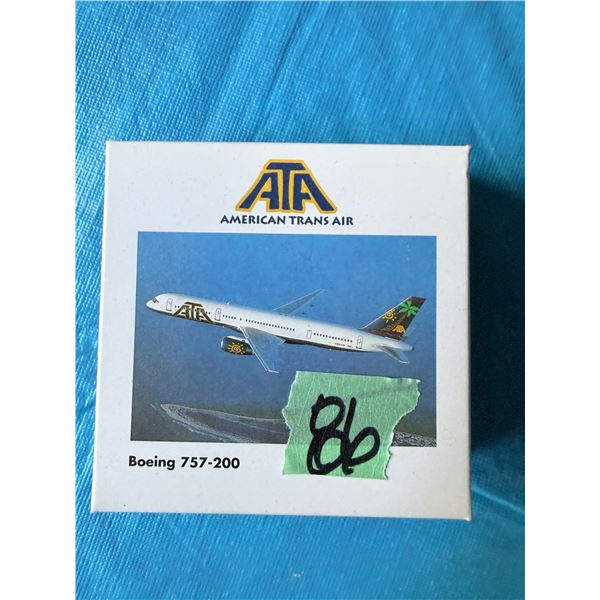 AMERICAN TRANS AIR BOEING 757-200 DIECAST MODEL AIRPLANE