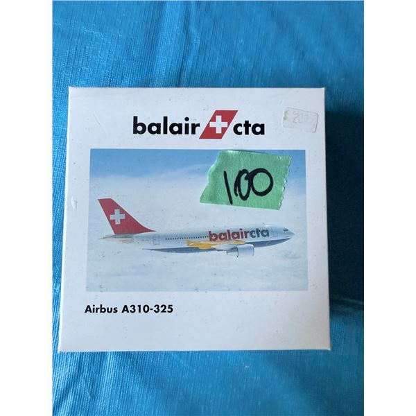 BALAIR CTA AIRBUS A310-325 DIECAST MODEL AIRPLANE