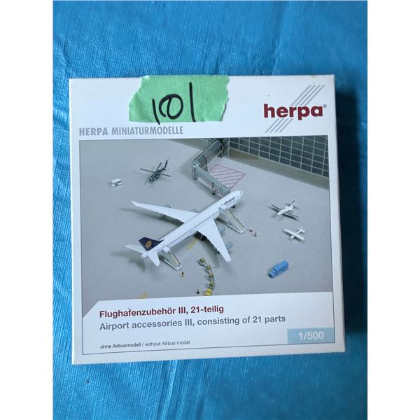 HERPA AIRPORT ACCESSORIES III 1:500 (21 PARTS)