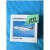 Image 1 : PHILIPPINES BOEING 737-300 DIECAST MODEL AIRPLANE