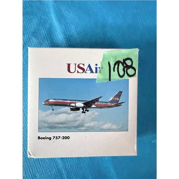 USAIR BOEING 757-200 DIECAST MODEL AIRPLANE