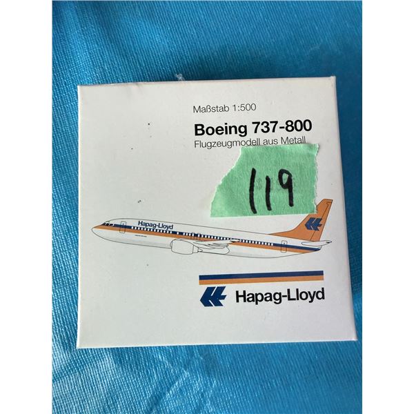 HAPAG-LLOYD BOEING 737-800 1:500 DIECAST MODEL AIRPLANE