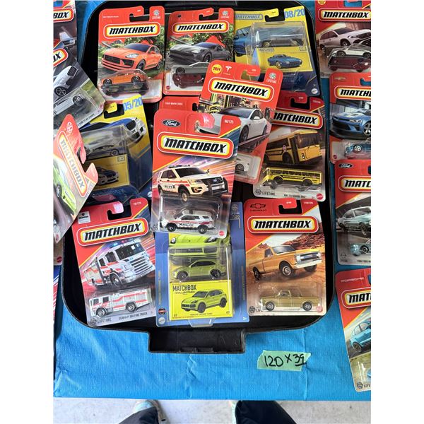 MIXED LOT OF MATCHBOX DIECAST MODEL CARS IN PACKAGING