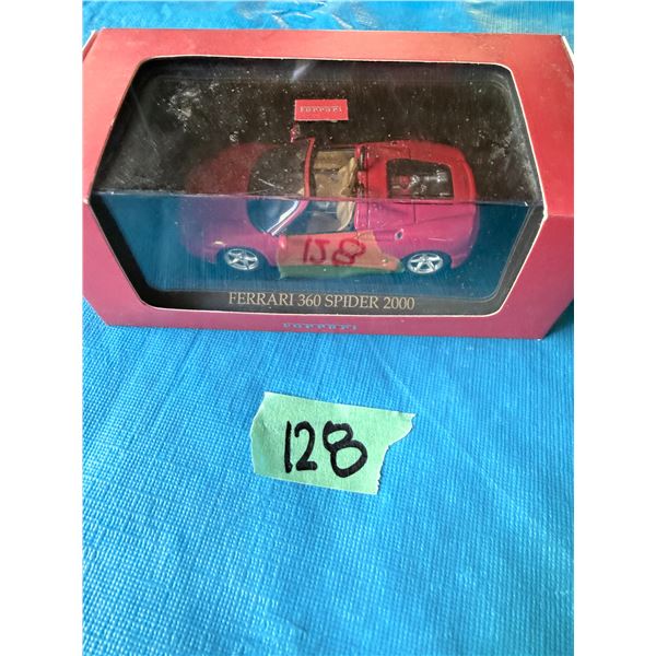 360 SPIDER 2000 DIECAST MODEL CAR