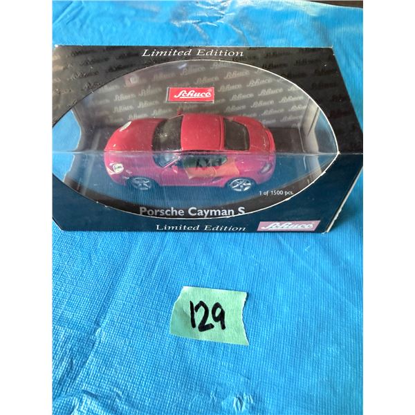 SCHUCO PORSCHE CAYMAN S DIECAST MODEL CAR