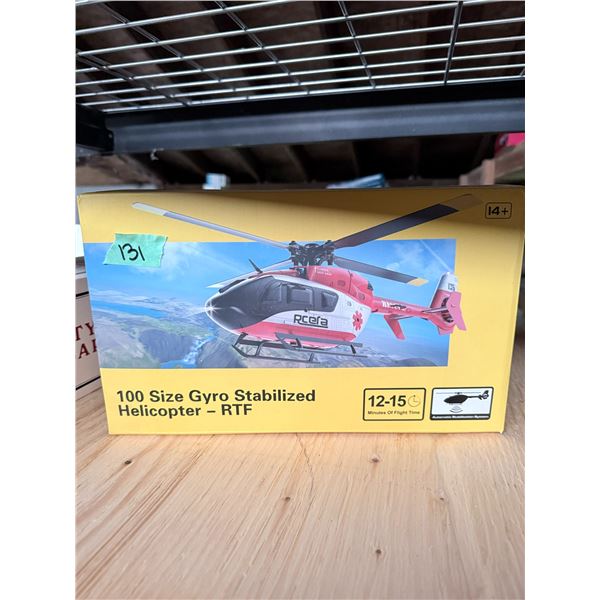 GYRO STABILIZED HELICOPTER RTF