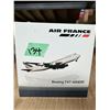 Image 1 : AIR FRANCE BOEING 747-400ERF DIECAST MODEL AIRPLANE