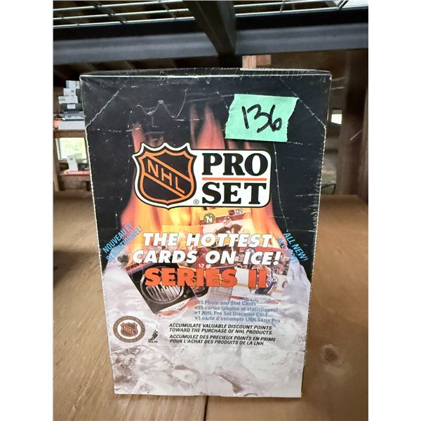 NHL PRO SET  SERIES II HOCKEY CARDS  FACTORY SEALED