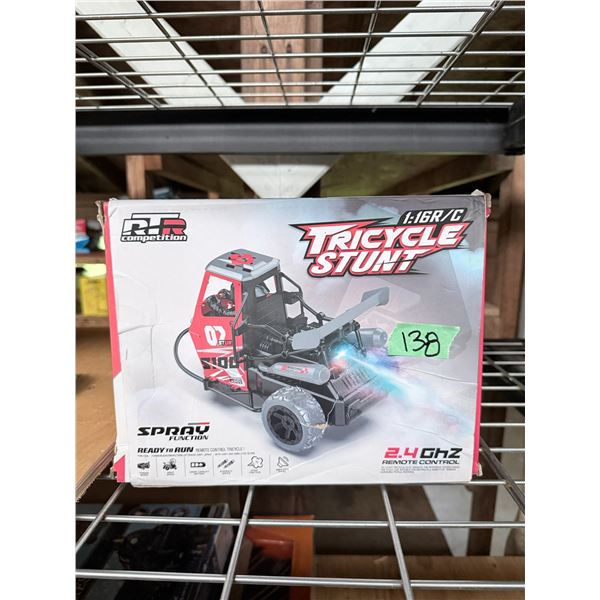 RC TRICYCLE STUNT REMOTE CONTROL TOY