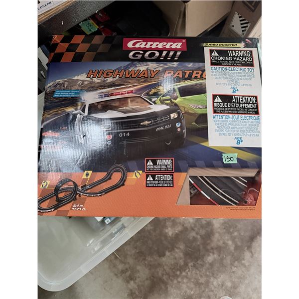 CARRERA GO!!! HIGHWAY PATROL SLOT CAR SET