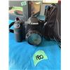 Image 1 : CANON DSLR CAMERA LOT WITH LENS, CHARGER, BATTERY AND BAG