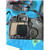 Image 5 : CANON DSLR CAMERA LOT WITH LENS, CHARGER, BATTERY AND BAG