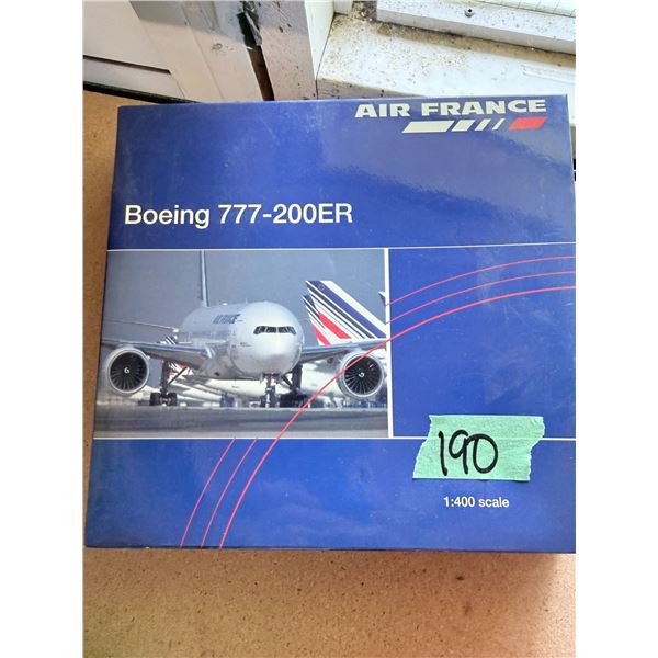 AIR FRANCE BOEING 777-200ER 1:400 SCALE DIECAST MODEL AIRPLANE