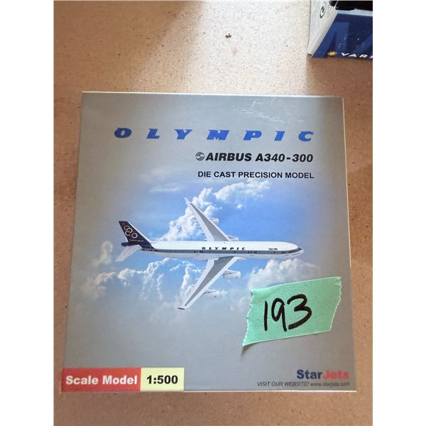 OLYMPIC AIRBUS A340-300 1:500 DIECAST MODEL AIRPLANE