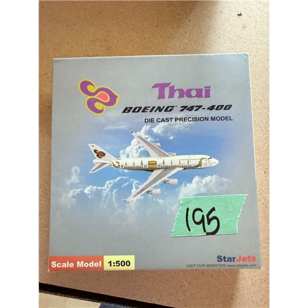 THAI BOEING 747-400 1:500 DIECAST MODEL AIRPLANE