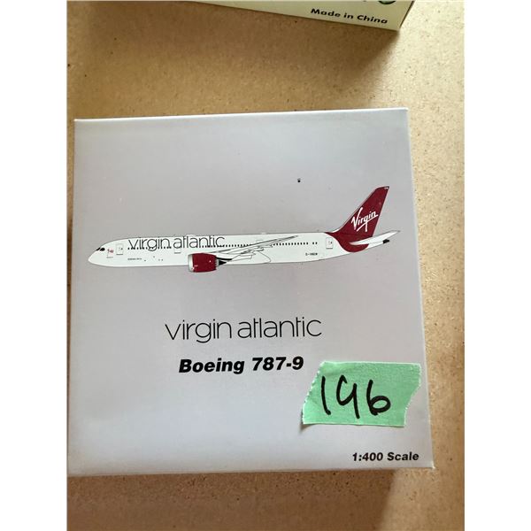 VIRGIN ATLANTIC BOEING 787-9 1:400 DIECAST MODEL AIRPLANE
