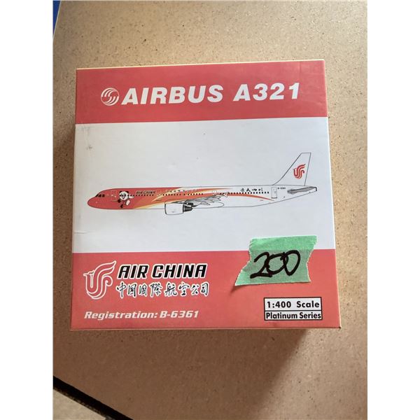 AIR CHINA A321 1:400 DIECAST MODEL AIRPLANE