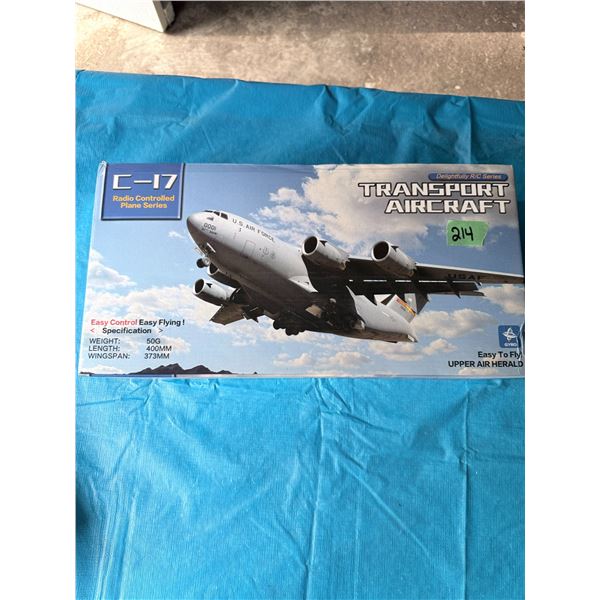 UPPER AIR HERALD TRANSPORT AIRCRAFT C-17 DIECAST MODEL AIRPLANE