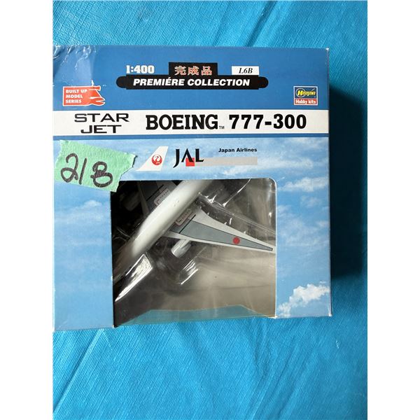 JAPAN AIRLINES BOEING 777-300 1:400 DIECAST MODEL AIRPLANE