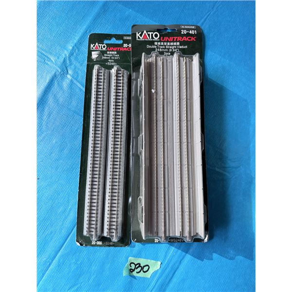 KATO UNITRACK N-GAUGE MODEL TRAIN TRACK