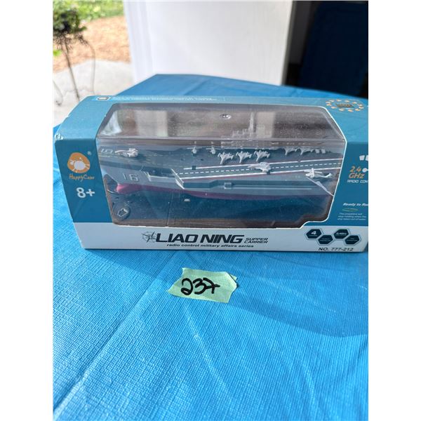 RADIO CONTROL AIRCRAFT CARRIER TOY
