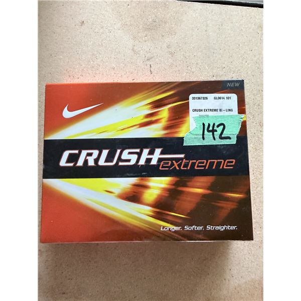 NIKE CRUSH EXTREME GOLF BALL BOX