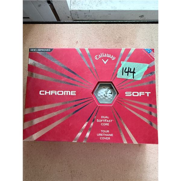 CALLAWAY CHROME SOFT GOLF BALL BOX