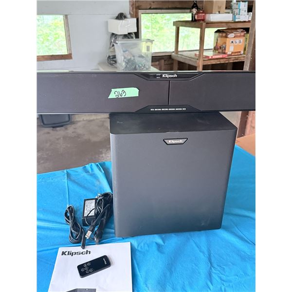 KLIPSCH HD THEATER SB3 SOUNDBAR SYSTEM