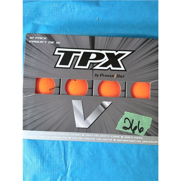TPX BY POWERBILT 12 PACK GOLF BALL BOX