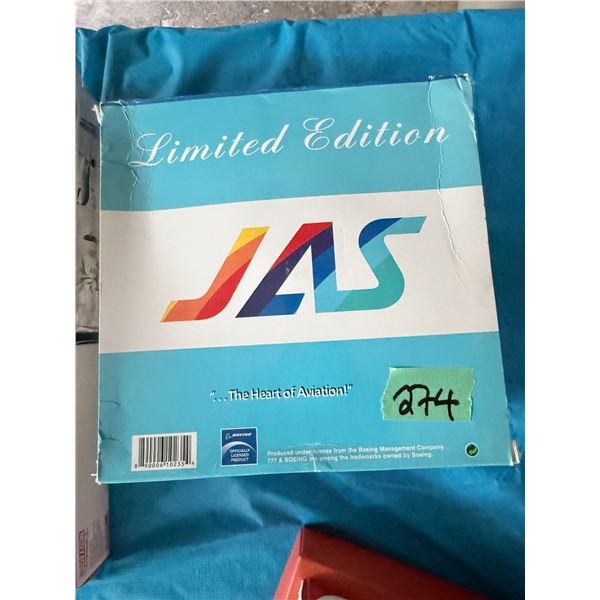 JAS AVIATION DIECAST MODEL AIRPLANE